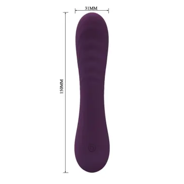 Alexisrose Vibrador Recargable 10 Funciones Morado