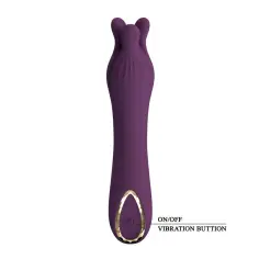 PRETTY LOVE - LUNAO VIBRADOR RECARGABLE 10 FUNCIONES MORADO 2