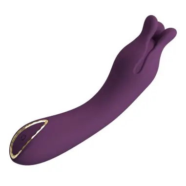 Lunao Vibrador Recargable 10 Funciones Morado | Pretty Love
