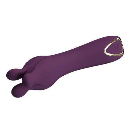 Lunao Vibrador Recargable 10 Funciones Morado | Pretty Love