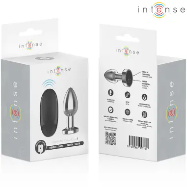 Plug Anal 10 Vibraciones Metal con Control Remoto S