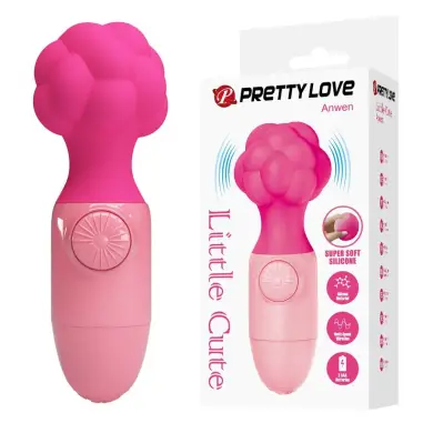 PRETTY LOVE - ANWEN MINI MASAJEADOR RECARGABLE ROSA