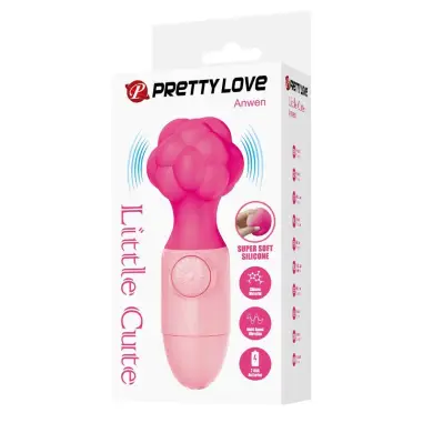 Anwen Mini Masajeador Recargable Rosa | Pretty Love