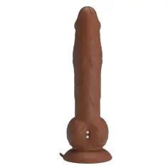 PRETTY LOVE - EREN DILDO VIBRADOR CON EMPUJE 20,5 CM Ø 4,5 CM MARRÓN 2