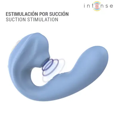 Gina Estimulador de Clítoris Multifunción Azul | Intense