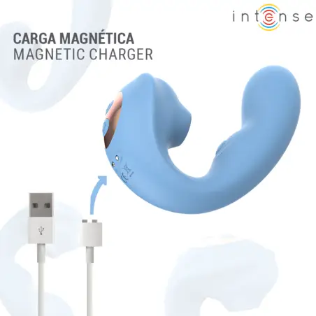 Gina Estimulador de Clítoris Multifunción Azul | Intense