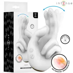 INTENSE - JIMMY ESTIMULADOR MULTIFUNCIÓN CON FORMA DE MANO, VIBRACIÓN Y CALOR
