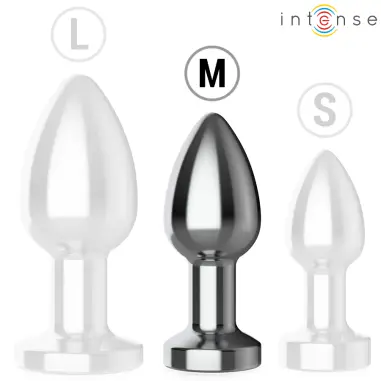 Plug Anal 10 Vibraciones Metal con Control Remoto M