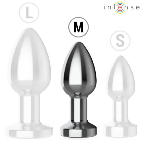 Plug Anal 10 Vibraciones Metal con Control Remoto M