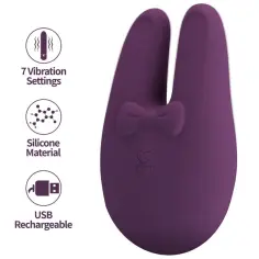 ROMANCE - BUNNY ESTIMULADOR EXTERNO 7 MODOS DE VIBRACIÓN