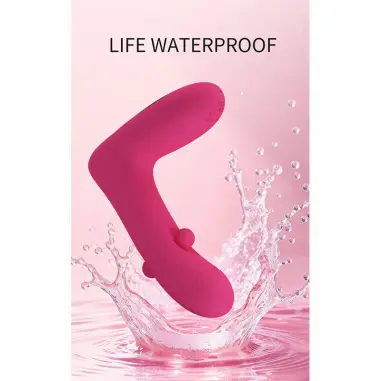 PRETTY LOVE - DUDEN VIBRADOR DE SILICONA RECARGABLE 12 MODOS DE VIBRACIÓN Y 3 MODOS DE BALANCEO ROSA