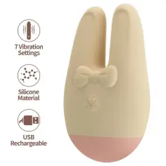 ROMANCE - BUNNY ESTIMULADOR EXTERNO 7 MODOS DE VIBRACIÓN
