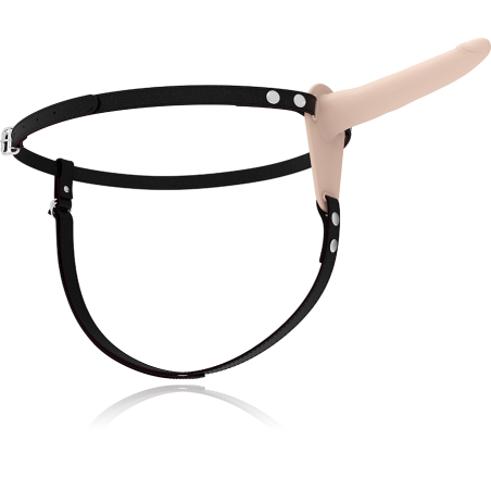 FETISH SUBMISSIVE HARNESS - VIBRADOR SILICONA FLESH 15 CM FETISH SUBMISSIVE HARNESS