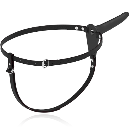 FETISH SUBMISSIVE HARNESS - VIBRADOR SILICONA NEGRO 15 CM FETISH SUBMISSIVE HARNESS