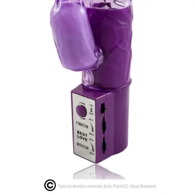Rotador Rabbit Lila Superestimulador - Rotación | Baile