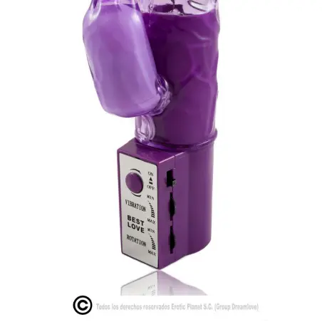 Rotador Rabbit Lila Superestimulador - Rotación | Baile