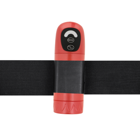 HARNESS ATTRACTION - ARNÉS DANIEL CON VIBRACIÓN Y ROTACIÓN 18 CM -O- 3.5 CM HARNESS ATTRACTION