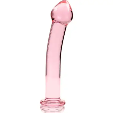 Modelo 11 Dildo Cristal Rosa 16 cm Ø 3 cm - Envío Discreto