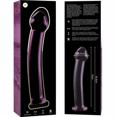 Modelo 11 Dildo Cristal Rosa 16 cm Ø 3 cm - Envío Discreto