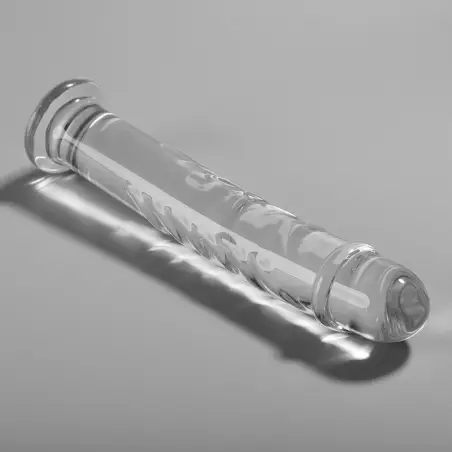 NEBULA SERIES BY IBIZA - MODELO 16 DILDO CRISTAL TRANSPARENTE 18.5 CM -O- 3 CM