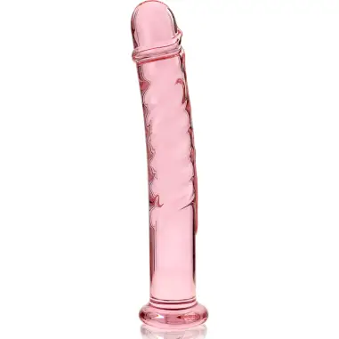 Modelo 16 Dildo Cristal Rosa 18.5 cm Ø 3 cm - Envío Discreto