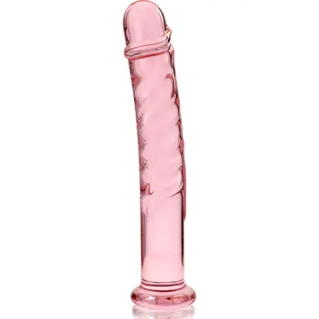 Modelo 16 Dildo Cristal Rosa 18.5 cm Ø 3 cm - Envío Discreto