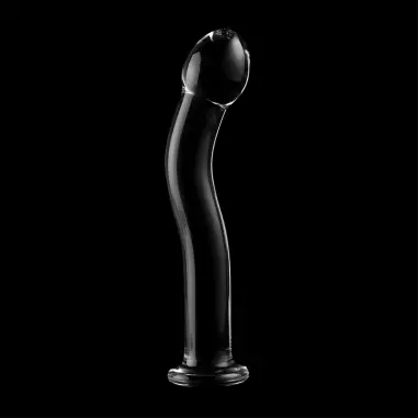 Modelo 18 Dildo Cristal Transparente 18.5 cm Ø 3.5 cm