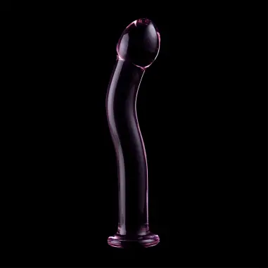 Modelo 18 Dildo Cristal Rosa 18.5 cm Ø 3.5 cm