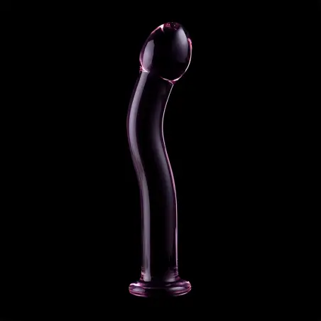 Modelo 18 Dildo Cristal Rosa 18.5 cm Ø 3.5 cm