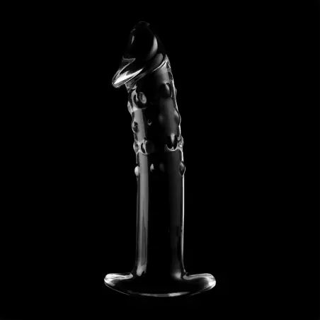 Modelo 19 Dildo Cristal Transparente 18.5 cm Ø 4 cm