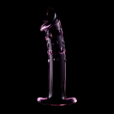 Modelo 19 Dildo Cristal Rosa 18.5 cm Ø 4 cm - Envío Discreto