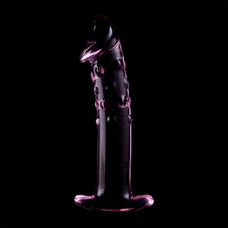 Modelo 19 Dildo Cristal Rosa 18.5 cm Ø 4 cm - Envío Discreto