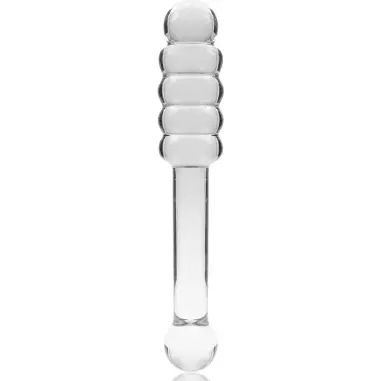 Modelo 20 Dildo Cristal Transparente 20.5 cm Ø 3 cm