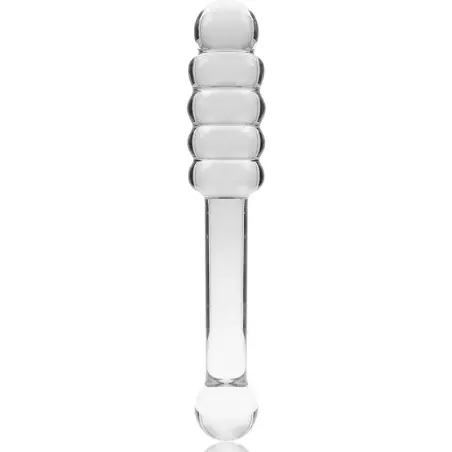 Modelo 20 Dildo Cristal Transparente 20.5 cm Ø 3 cm