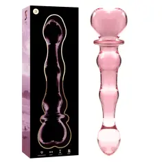 NEBULA SERIES BY IBIZA - MODELO 21 DILDO CRISTAL ROSA 20.5 CM -O- 3.5 CM 2