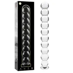 NEBULA SERIES BY IBIZA - MODELO 22 DILDO CRISTAL TRANSPARENTE 21.5 CM -O- 2.5 CM 2