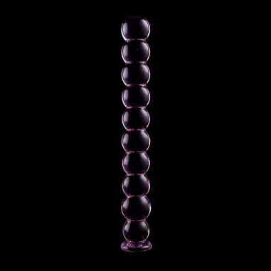 Modelo 22 Dildo Cristal Rosa 21.5 cm Ø 2.5 cm