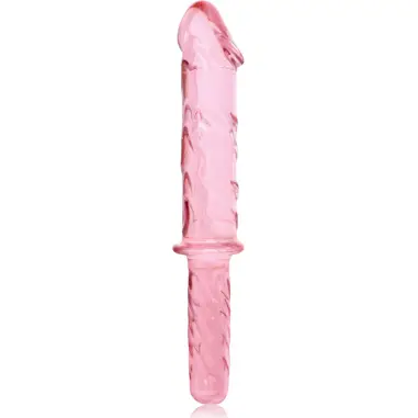 Modelo 24 Dildo Cristal Rosa 28.5 cm Ø 5 cm - Envío Discreto
