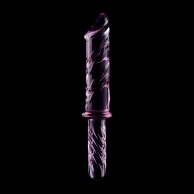 Modelo 24 Dildo Cristal Rosa 28.5 cm Ø 5 cm - Envío Discreto