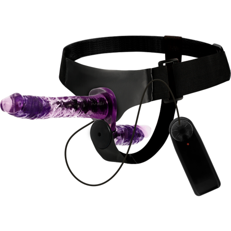 HARNESS ATTRACTION - RODNEY DOBLE PENETRACIÓN VIBRADOR 18 CM -O- 3.5 CM HARNESS ATTRACTION