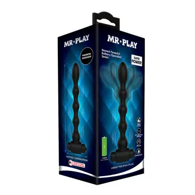 Masajeador Plug Anal con Vibración - 10 Funciones | MR Play