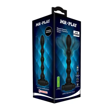 Masajeador Plug Anal con Vibración - 10 Funciones | MR Play