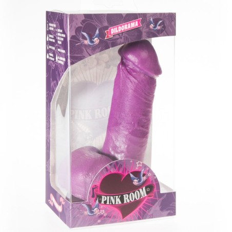 PINK ROOM - NAO DILDO REALÍSTICO LILA 16 CM PINK ROOM