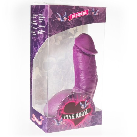 PINK ROOM - ELIAN DILDO REALÍSTICO LILA 17.5 CM PINK ROOM