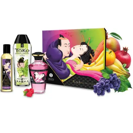 Kit Fruity Kisses Collection - Masaje Erótico | Shunga