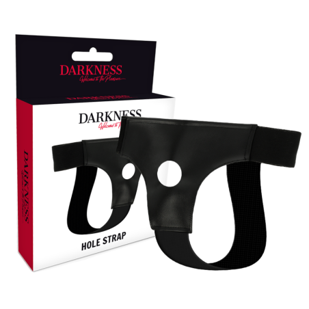 DARKNESS - ARNÉS CON AGUJERO TALLA ÚNICA DARKNESS SENSATIONS