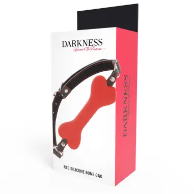 Mordaza Silicona Hueso Rojo - Sumergible | Darkness