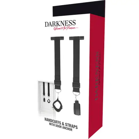 Bondage Esposas para la Puerta - Acero Inoxidable | Darkness