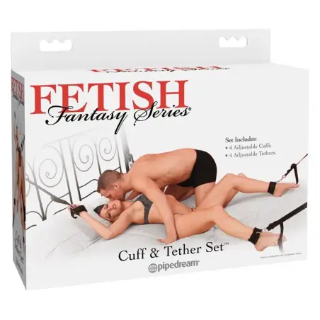 FETISH FANTASY SET DE ESPOSAS Y ATADURAS
