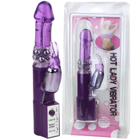 HOT Lady II Rotador Rabbit Pearl - Vibrador | Baile